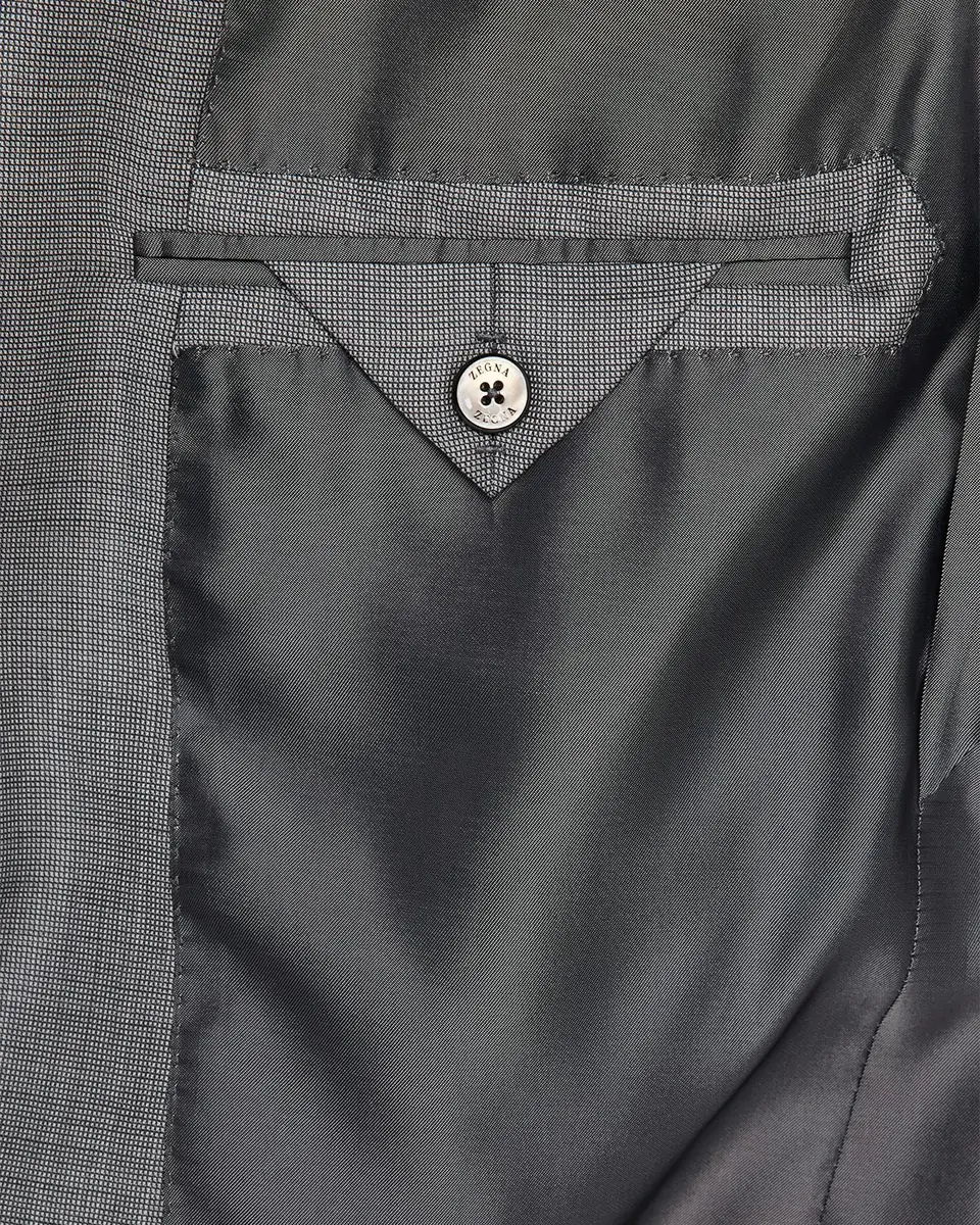 Zegna Wool Single-Breasted Blazer | Thumbnail 7