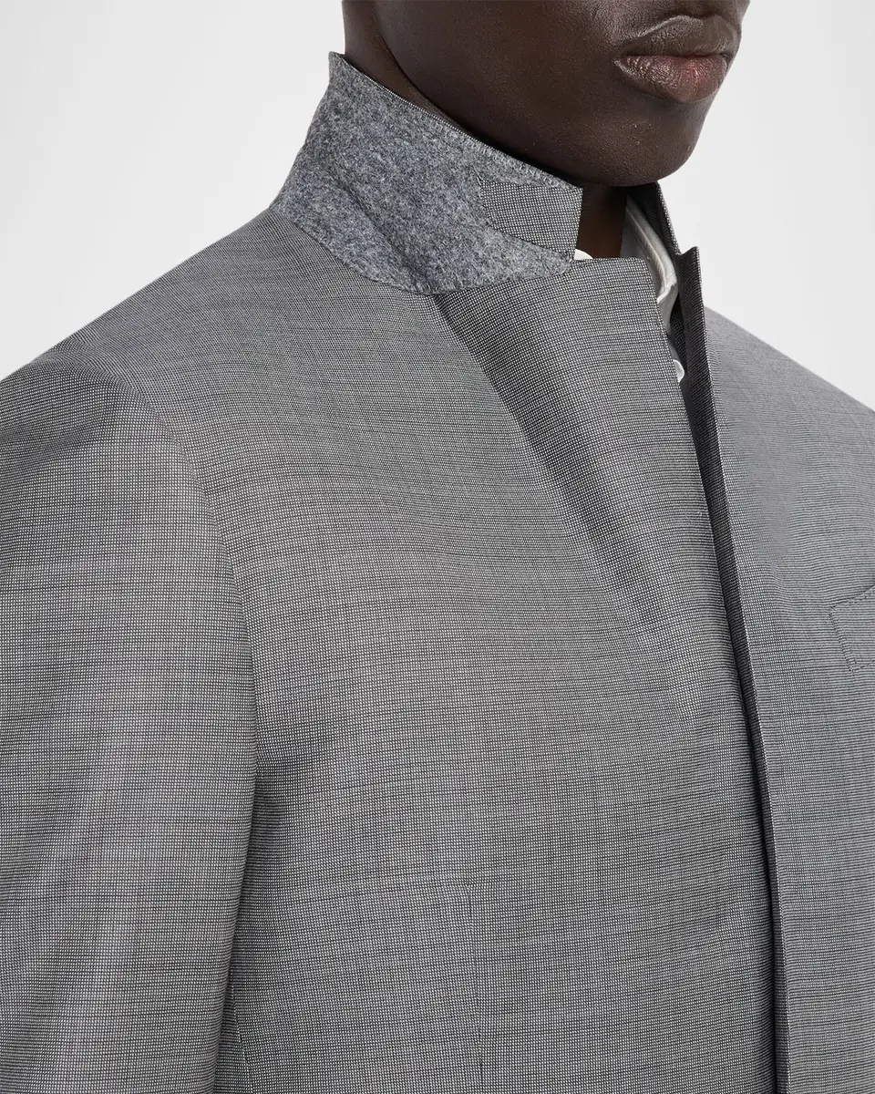 Zegna Wool Single-Breasted Blazer | Thumbnail 8