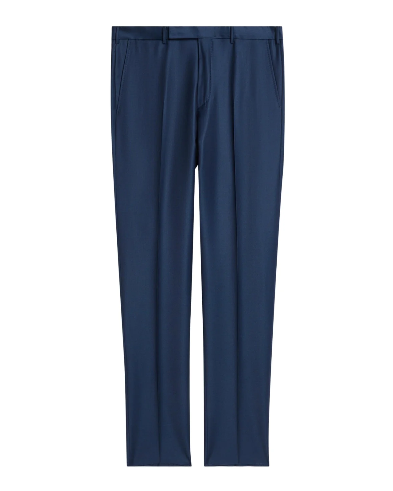 Men's Trofeo Wool Slim Flat-Front Pants