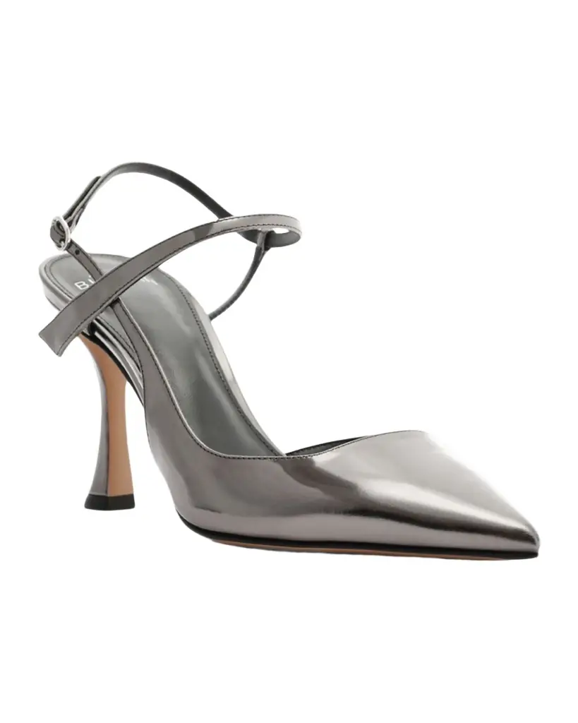Alexandre Birman 85mm Tita Wrap Metallic Leather Pumps | Image 1 Alexandre Birman 85mm Tita Wrap Metallic Leather Pumps | Image 1