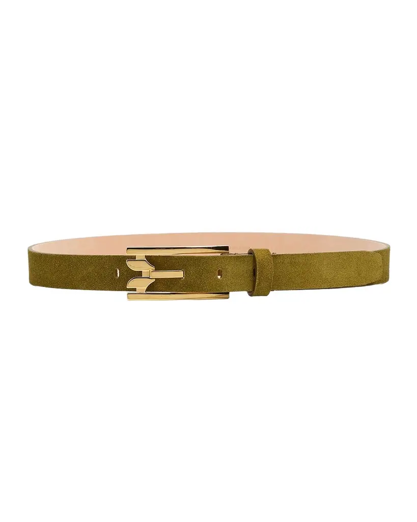 Dorian Pin-Buckle Suede Belt Dorian Pin-Buckle Suede Belt
