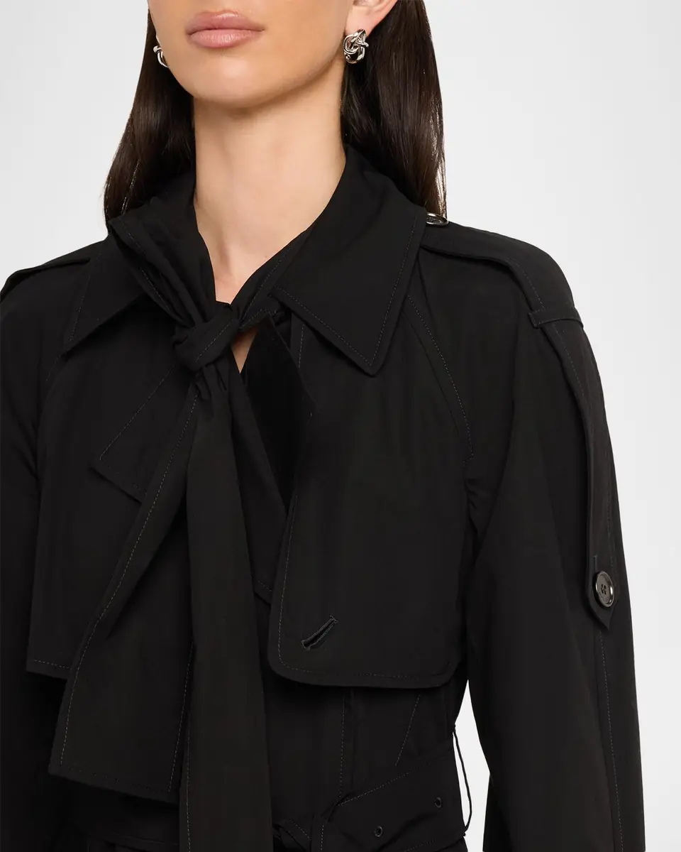 Burberry Trerose Belted Double-Breasted Trench Coat | Thumbnail 5 Burberry Trerose Belted Double-Breasted Trench Coat | Thumbnail 5