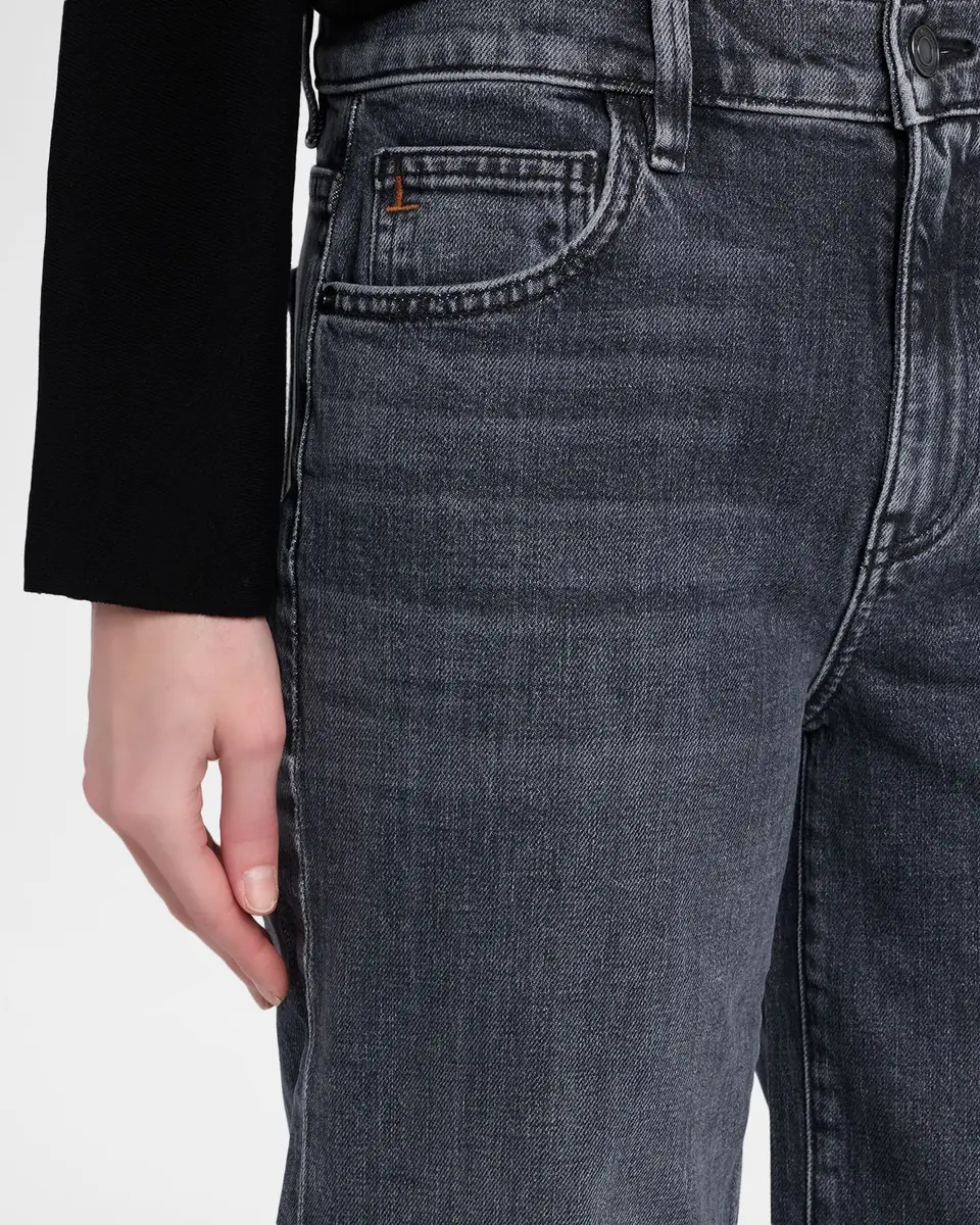 Lafayette 148 New York Straight-Leg Stretch Denim Jeans | Thumbnail 5