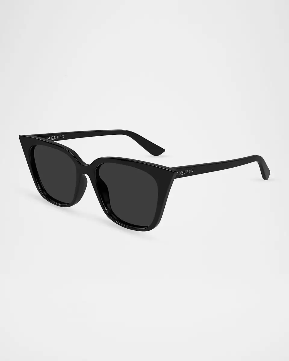 Alexander McQueen 53mm Acetate Cat-Eye Sunglasses | Thumbnail 2
