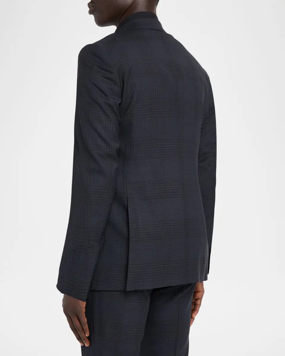 TOM FORD Shelton Plaid Wool Single-Breasted Suit | Thumbnail 4