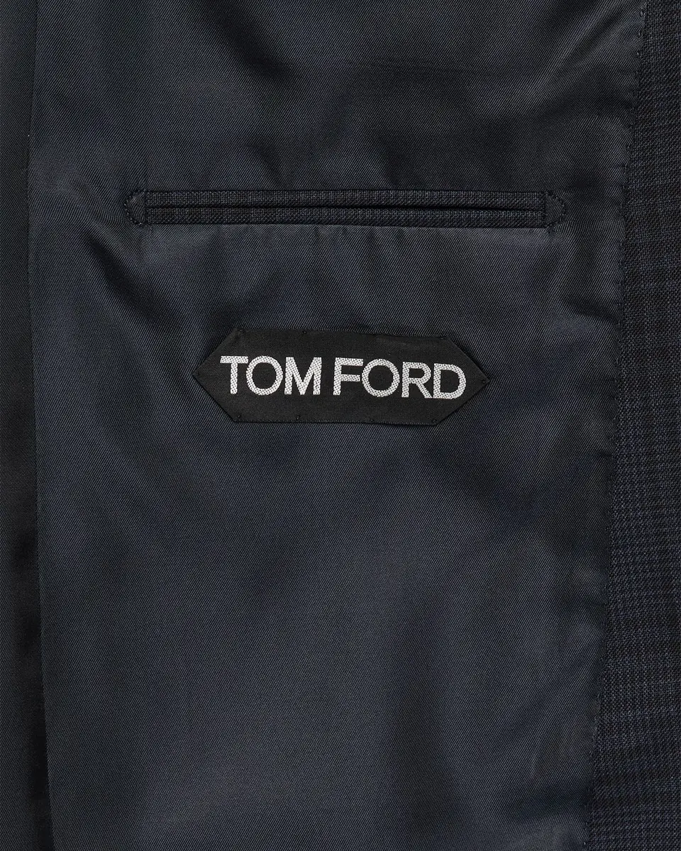 TOM FORD Shelton Plaid Wool Single-Breasted Suit | Thumbnail 6