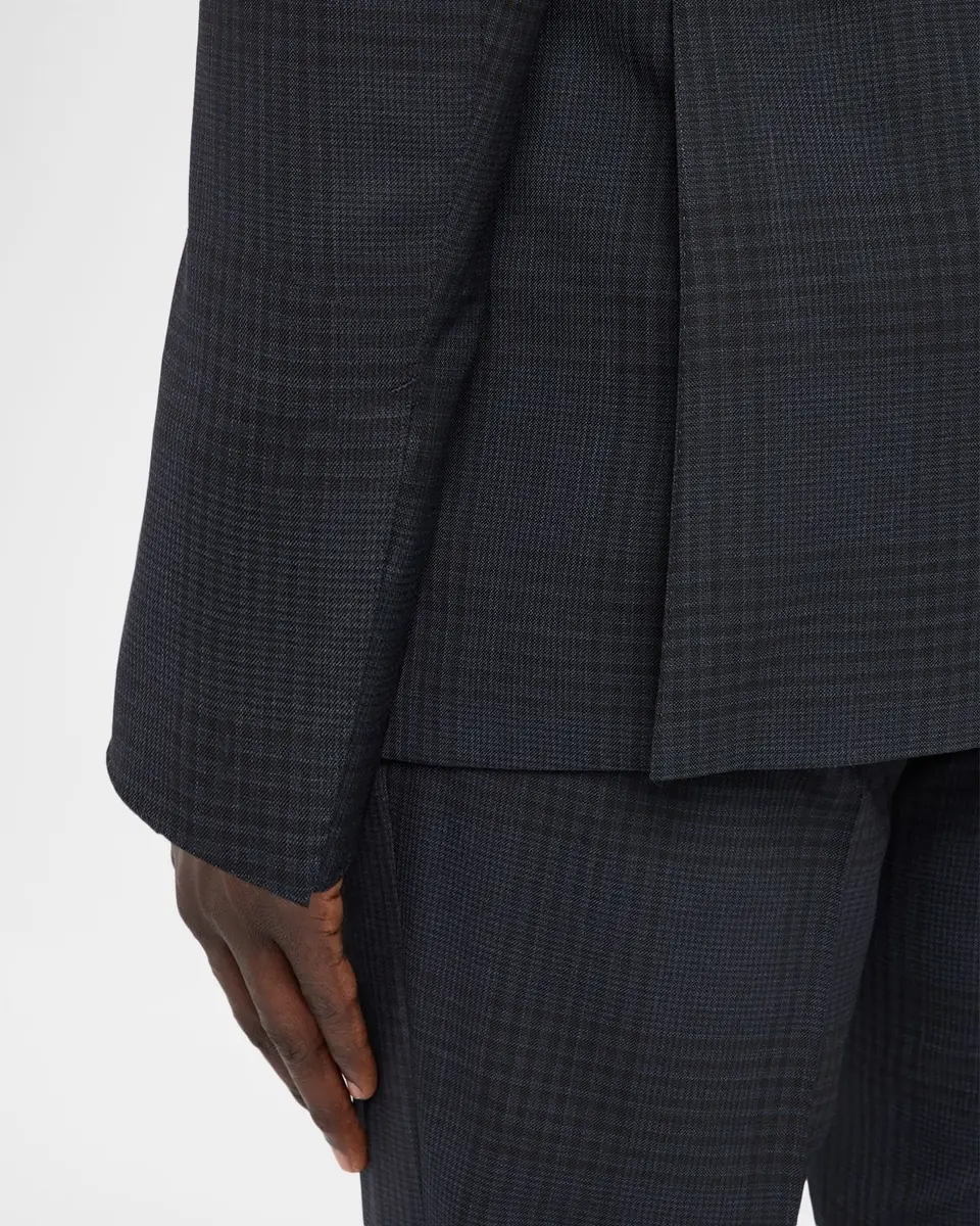 TOM FORD Shelton Plaid Wool Single-Breasted Suit | Thumbnail 8