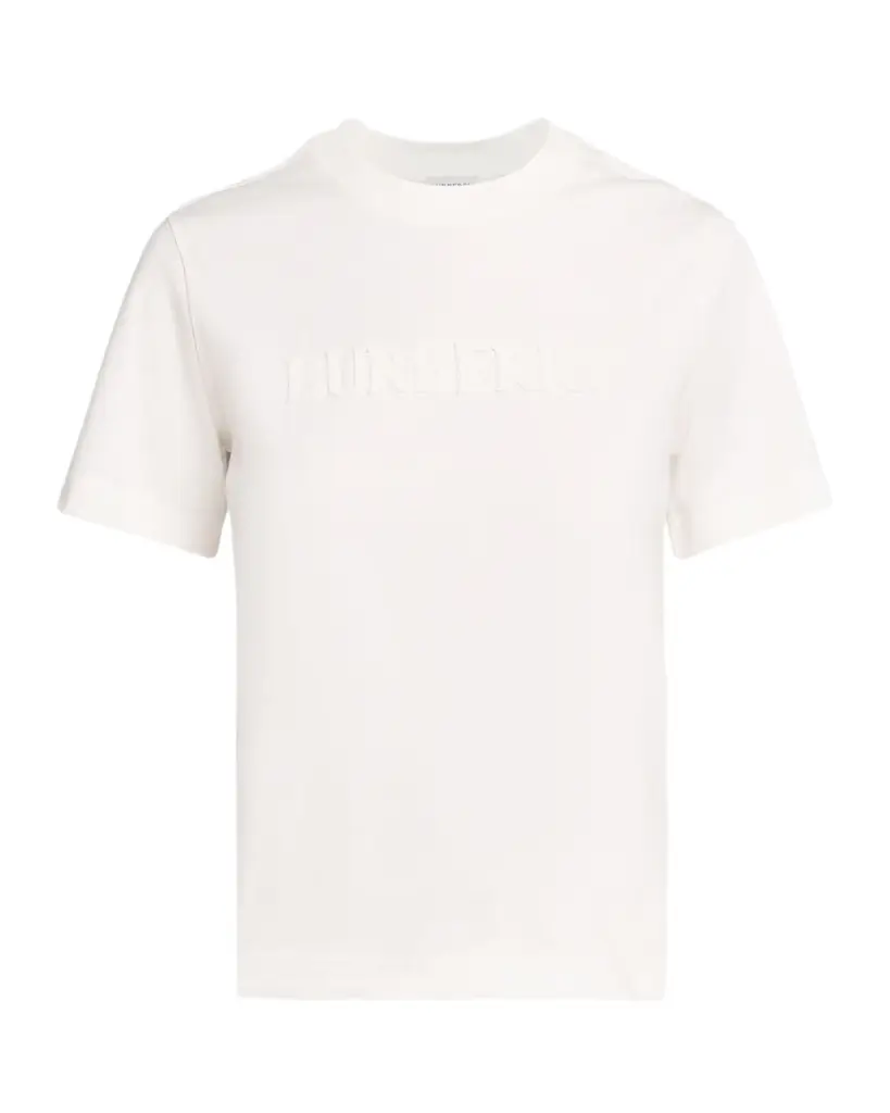 Burberry Frankie Logo Embroidered Short-Sleeve T-Shirt | Image 1 Burberry Frankie Logo Embroidered Short-Sleeve T-Shirt | Image 1