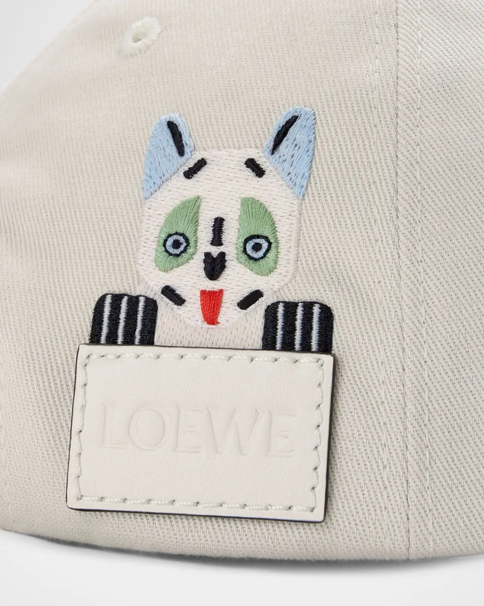 Loewe x Louis Wain Embroidered Baseball Cap | Thumbnail 4 Loewe x Louis Wain Embroidered Baseball Cap | Thumbnail 4