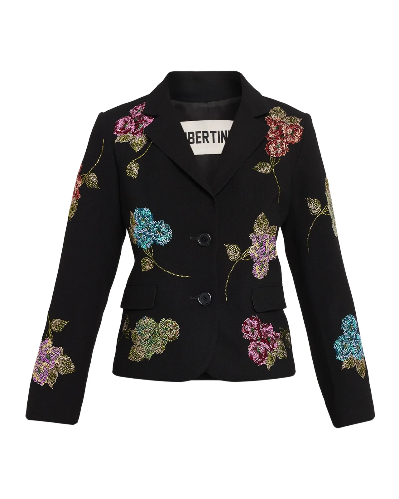 Primrose Embellished Single-Breasted Jacket Primrose Embellished Single-Breasted Jacket