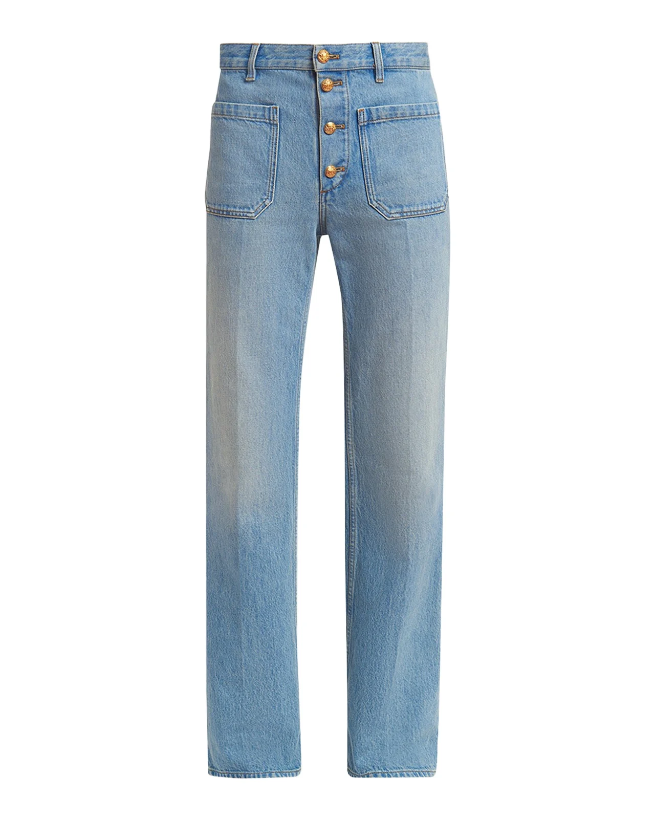 Valentino Garavani Men's Patch Pocket Jeans