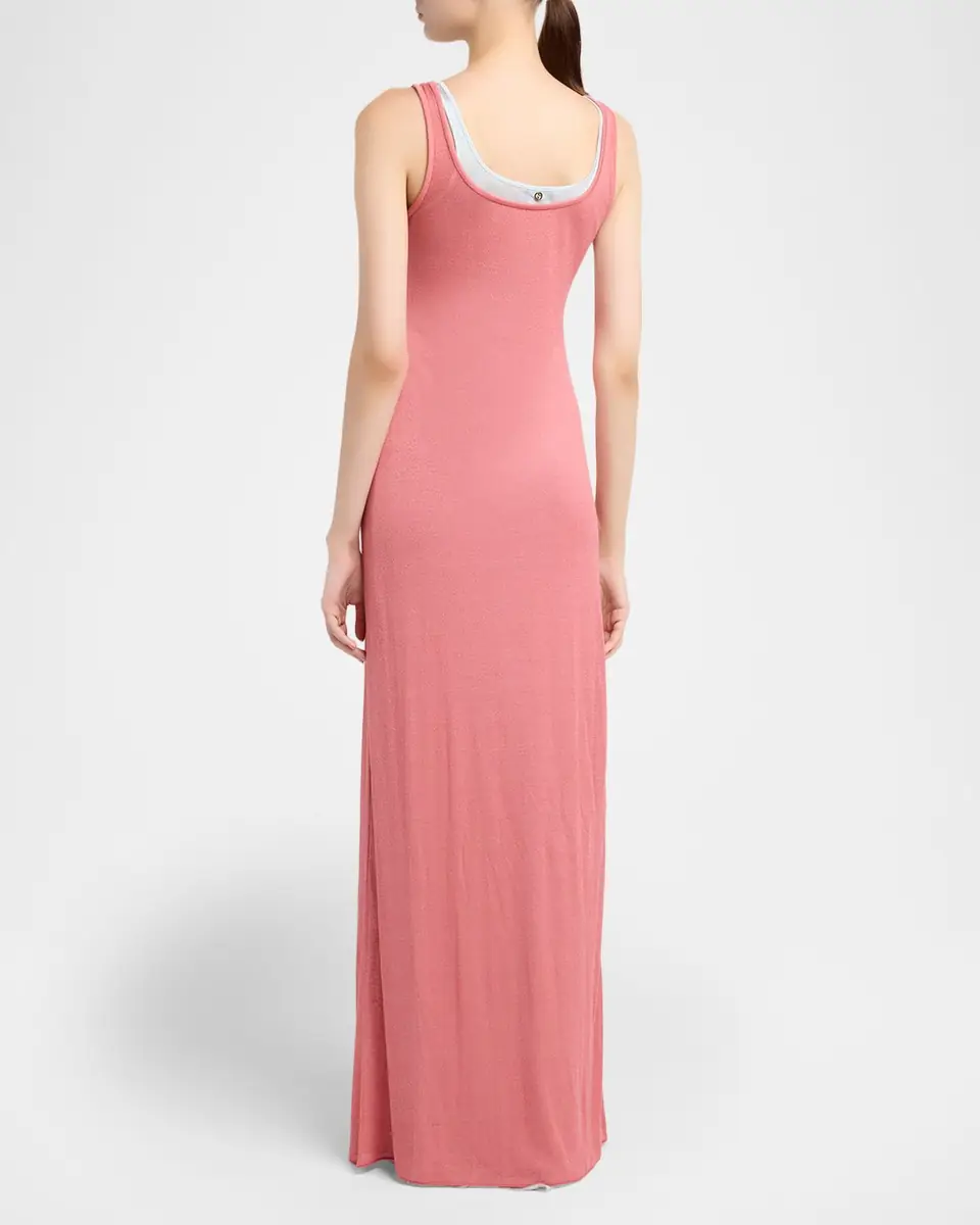 Giorgio Armani Layered Maxi Tank Dress | Thumbnail 2 Giorgio Armani Layered Maxi Tank Dress | Thumbnail 2