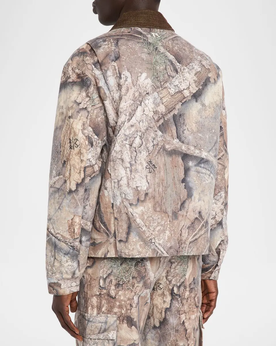 Represent x Realtree Men's Zip-Up Camo Jacket | Thumbnail 3 Represent x Realtree Men's Zip-Up Camo Jacket | Thumbnail 3