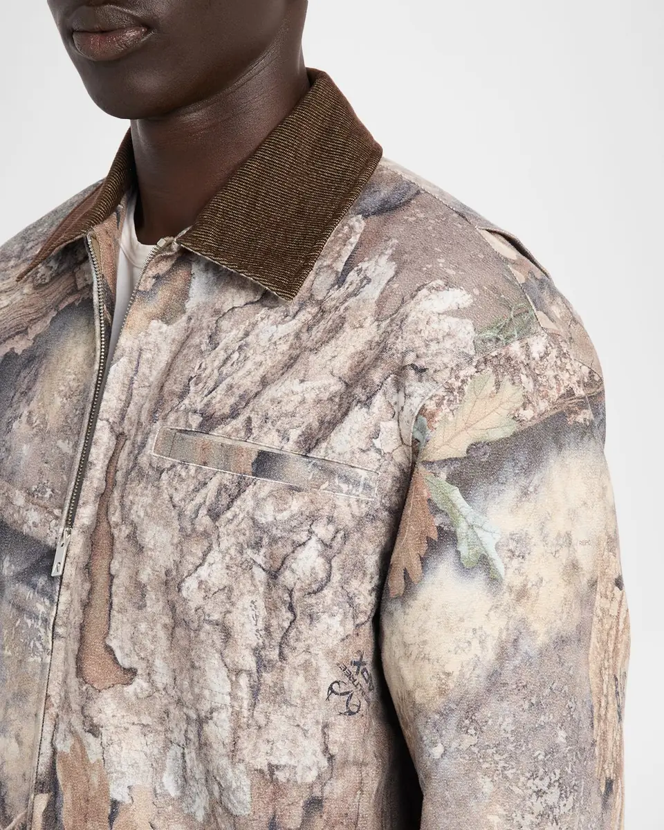 Represent x Realtree Men's Zip-Up Camo Jacket | Thumbnail 5 Represent x Realtree Men's Zip-Up Camo Jacket | Thumbnail 5