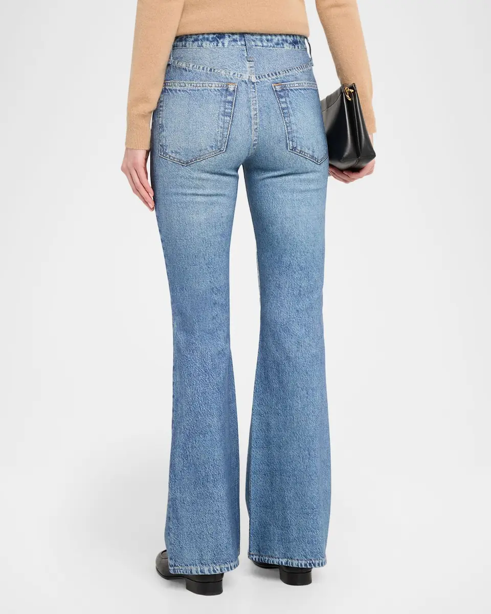 Rag & Bone rb Miramar Dahlia Ponte Flare Jeans | Thumbnail 2 Rag & Bone rb Miramar Dahlia Ponte Flare Jeans | Thumbnail 2