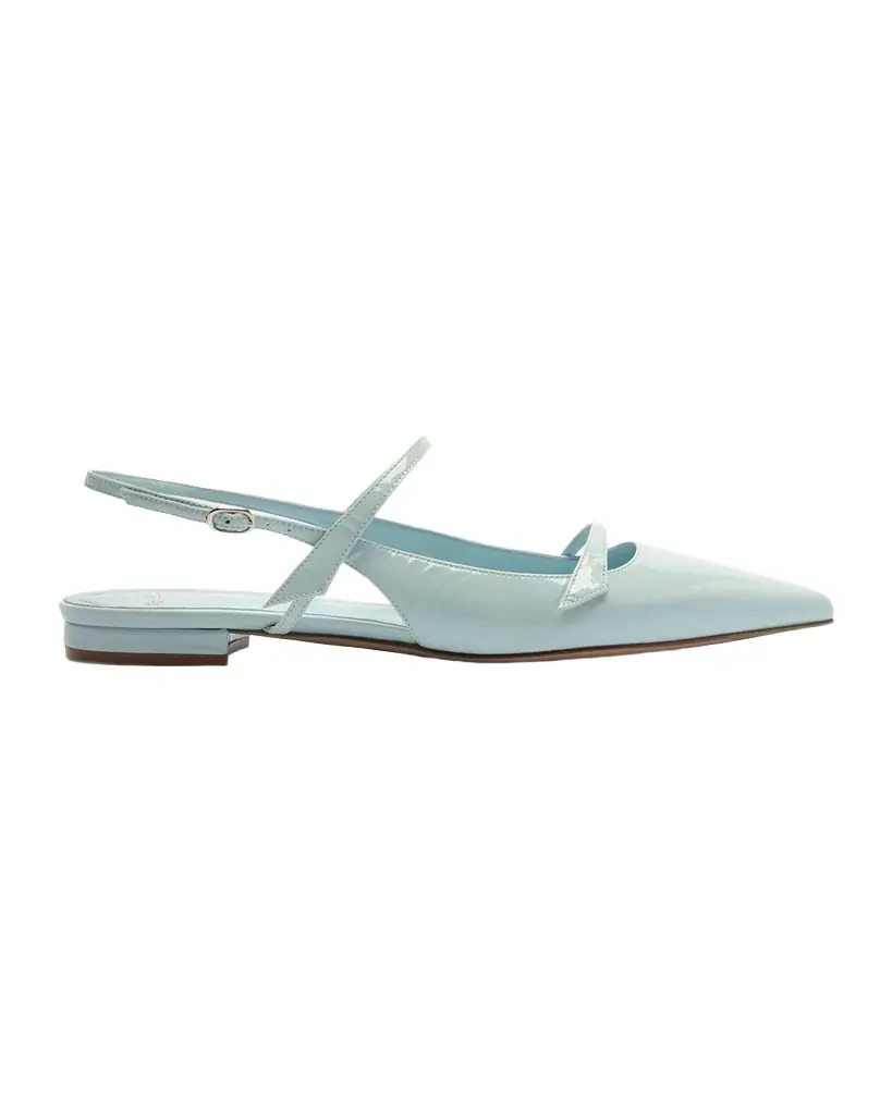 Alexandre Birman Tita Leather Slingback Flats | Image 1 Alexandre Birman Tita Leather Slingback Flats | Image 1