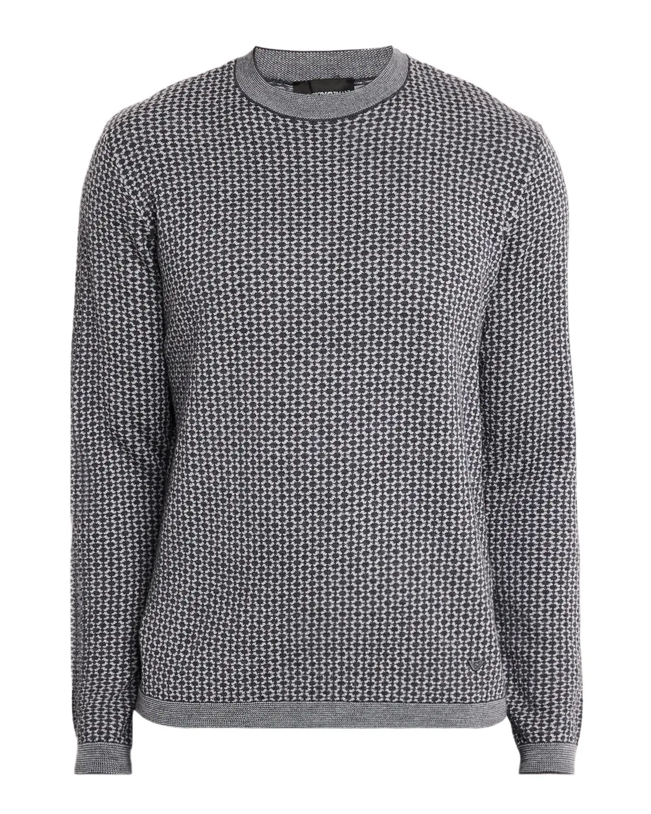 Men's Wool Geometric Crewneck Sweater Men's Wool Geometric Crewneck Sweater