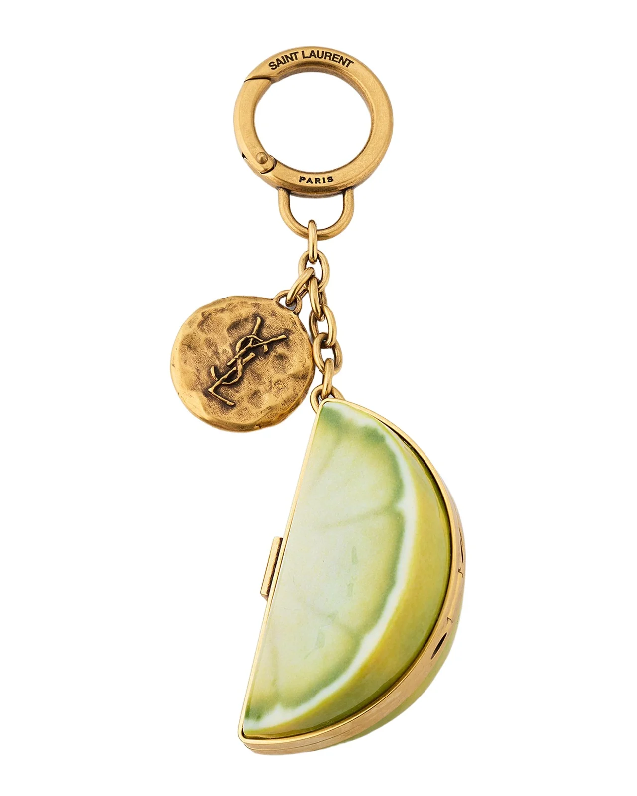 Lemon Resin Keyring Lemon Resin Keyring