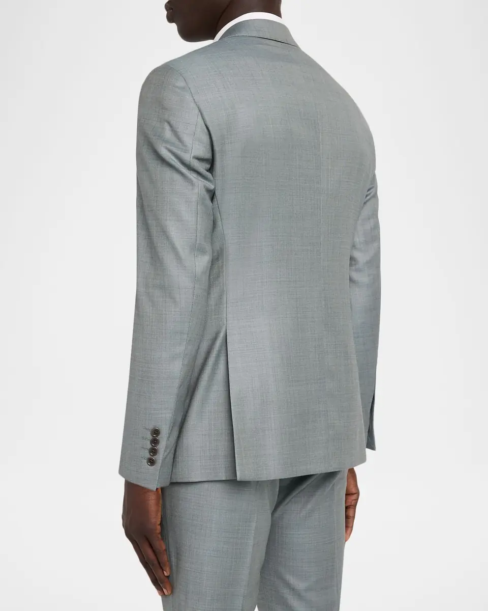 Emporio Armani Men's G Line Wool Sharkskin Two-Piece Suit | Thumbnail 5