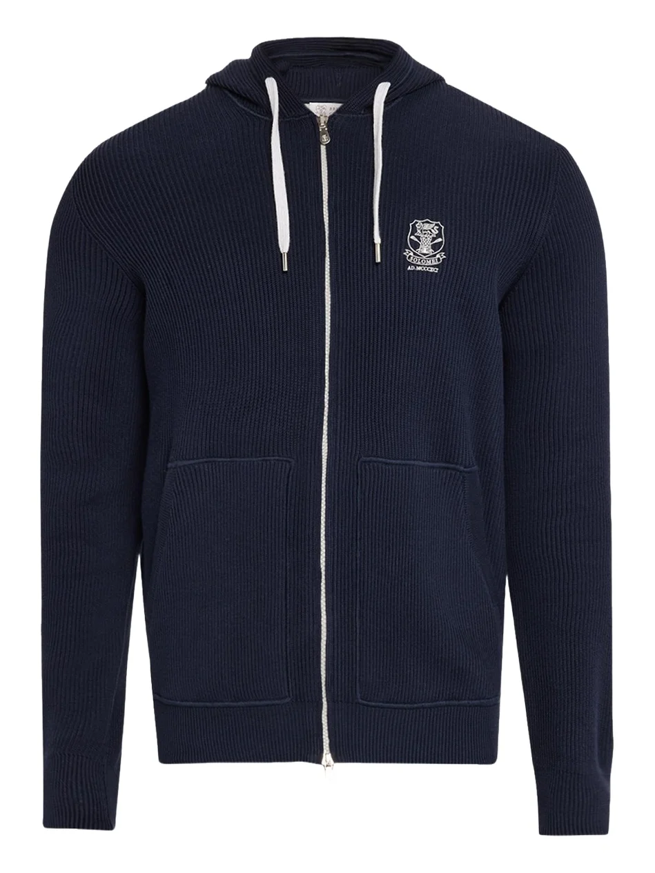 Men's Logo Cotton Hoodie