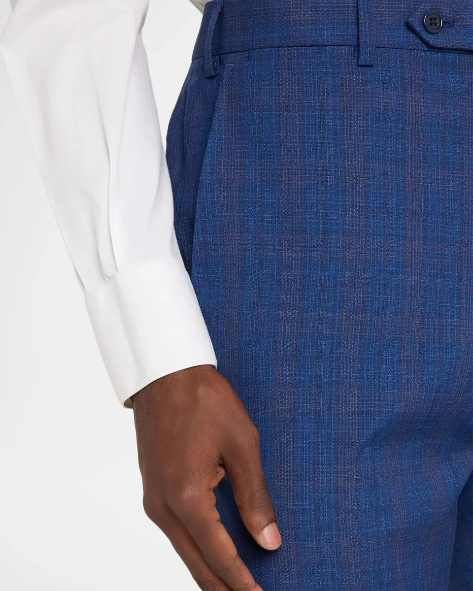 Emporio Armani Prince of Wales Check Wool Single-Breasted Blazer | Thumbnail 8 Emporio Armani Prince of Wales Check Wool Single-Breasted Blazer | Thumbnail 8