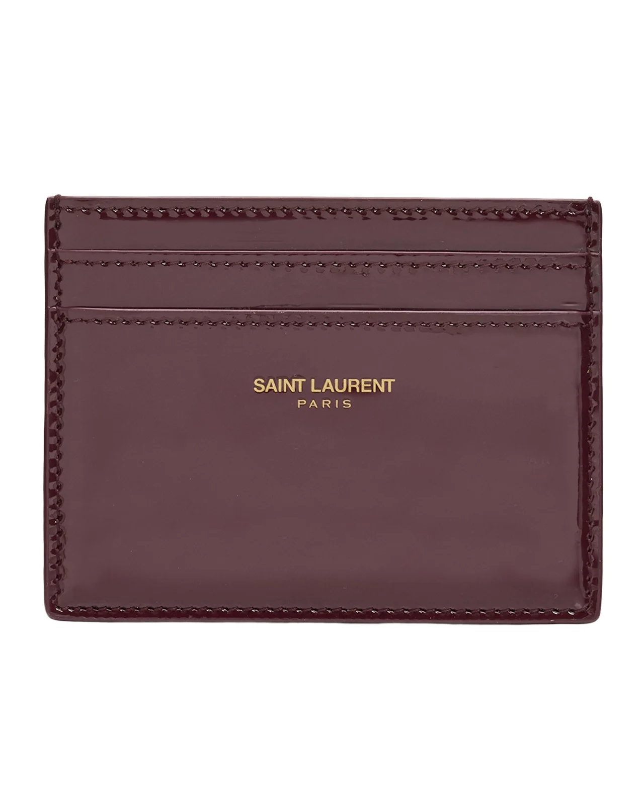 Patent Leather Card Holder
