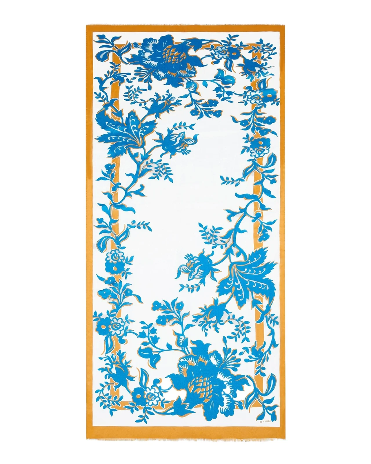 Paisley Cotton & Silk Scarf