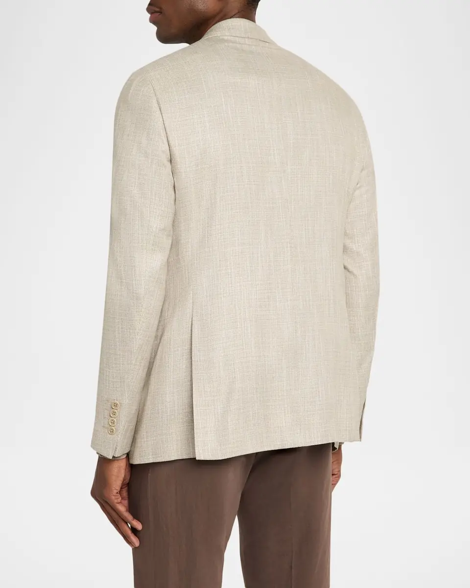 Emporio Armani Men's Bamboo Viscose Sport Coat | Thumbnail 3 Emporio Armani Men's Bamboo Viscose Sport Coat | Thumbnail 3