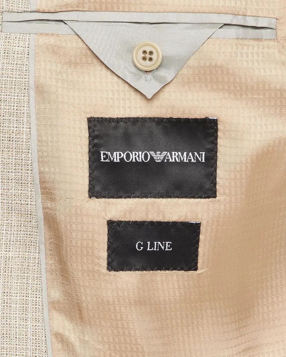 Emporio Armani Men's Bamboo Viscose Sport Coat | Thumbnail 6 Emporio Armani Men's Bamboo Viscose Sport Coat | Thumbnail 6