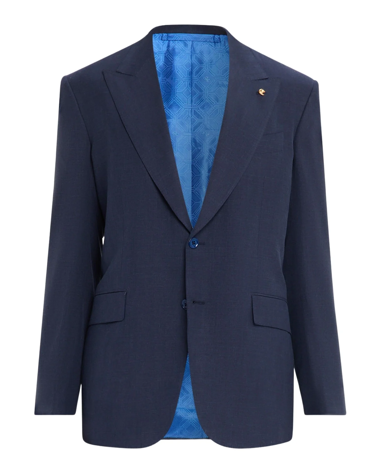 Men's Sharkskin Peak-Lapel Sport Coat Men's Sharkskin Peak-Lapel Sport Coat