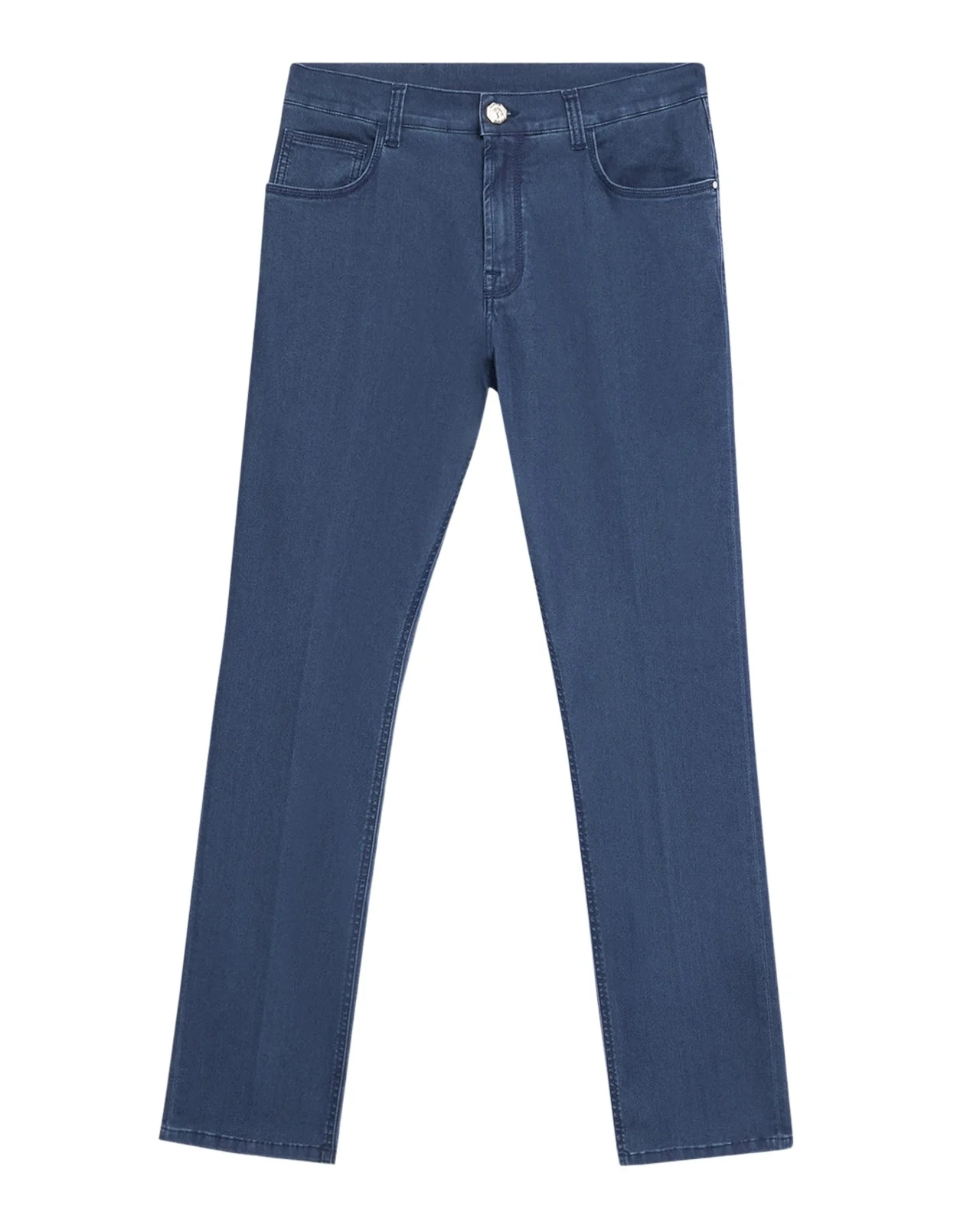 Five-Pocket Cotton-Blend Jeans