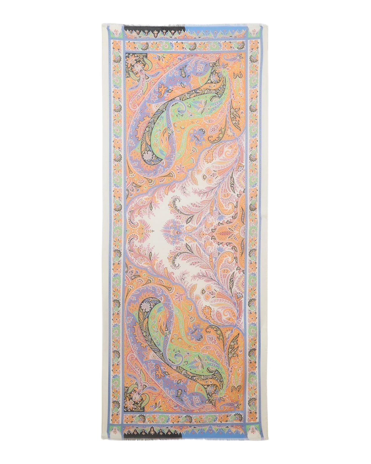 Paisley-Print Cashmere-Blend Scarf Paisley-Print Cashmere-Blend Scarf