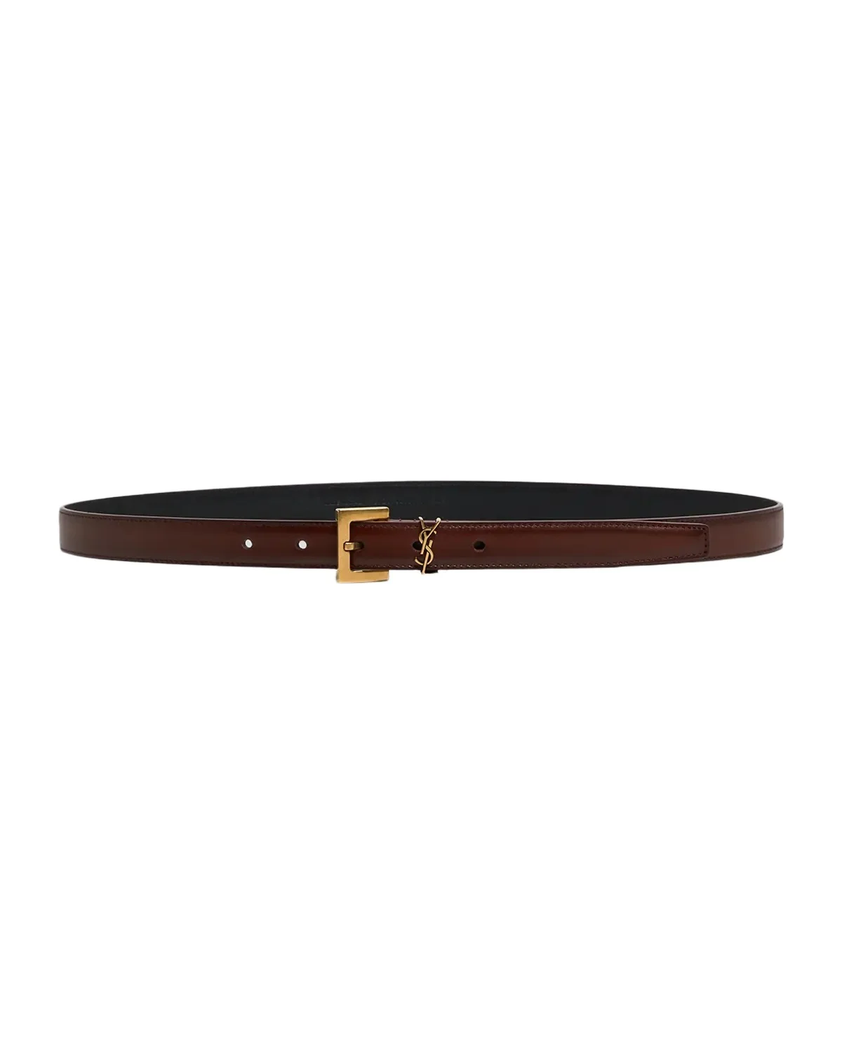 Cassandre Thin Leather Belt