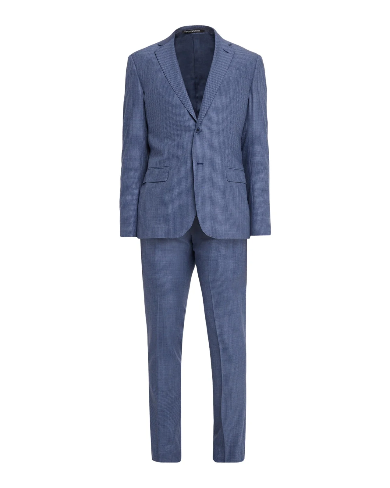 Men's G Line Wool Super 130s Micro-Check Two-Piece Suit Men's G Line Wool Super 130s Micro-Check Two-Piece Suit
