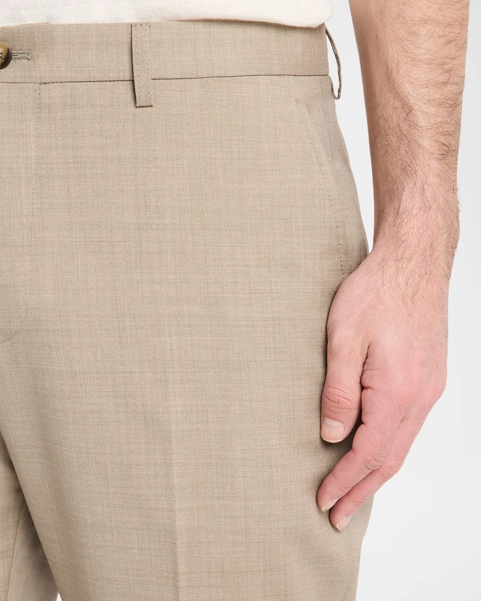 Etro Men's Creased Virgin Wool Roma-Fit Straight-Leg Trousers | Thumbnail 5