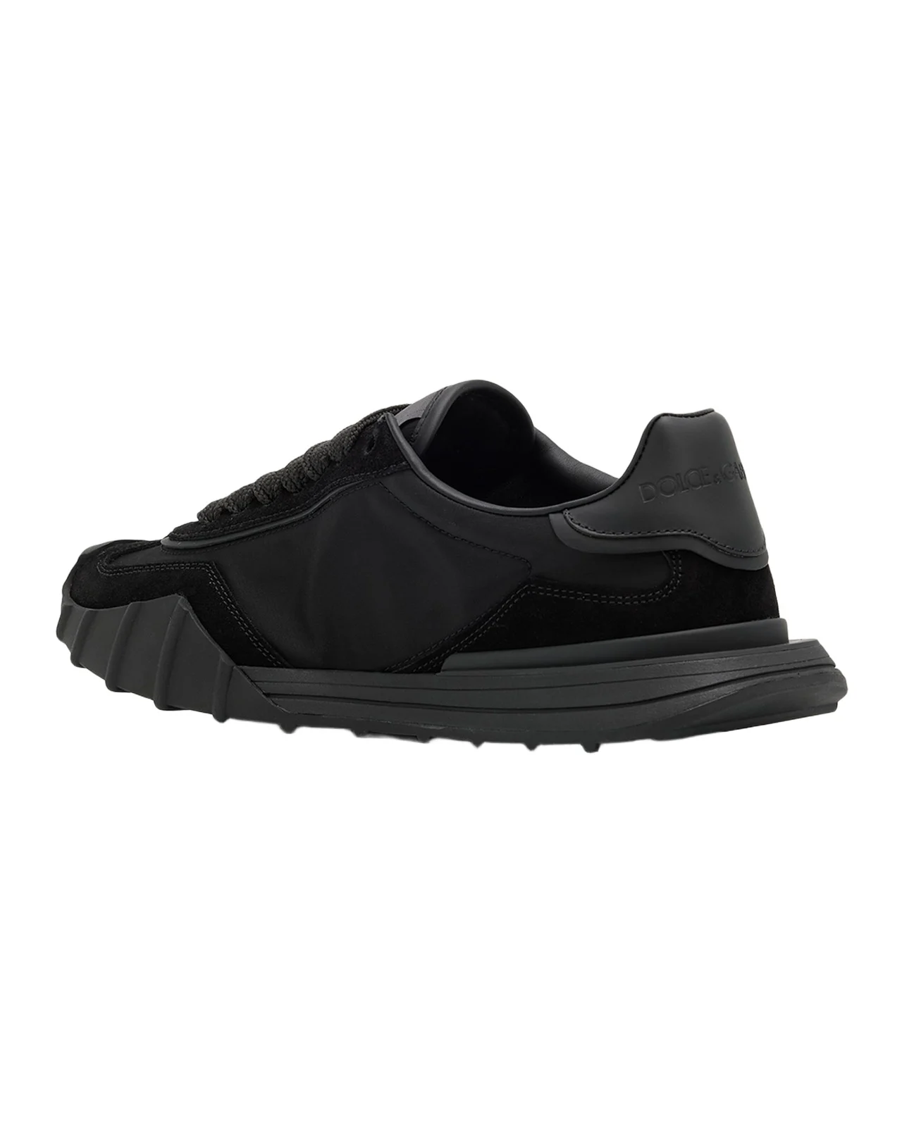 Men's DG Nylon & Leather Low-Top Athletic Sneakers Men's DG Nylon & Leather Low-Top Athletic Sneakers