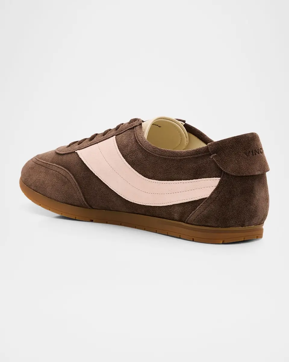 Vince LA Runner Suede and Leather Runner Sneakers | Thumbnail 3 Vince LA Runner Suede and Leather Runner Sneakers | Thumbnail 3