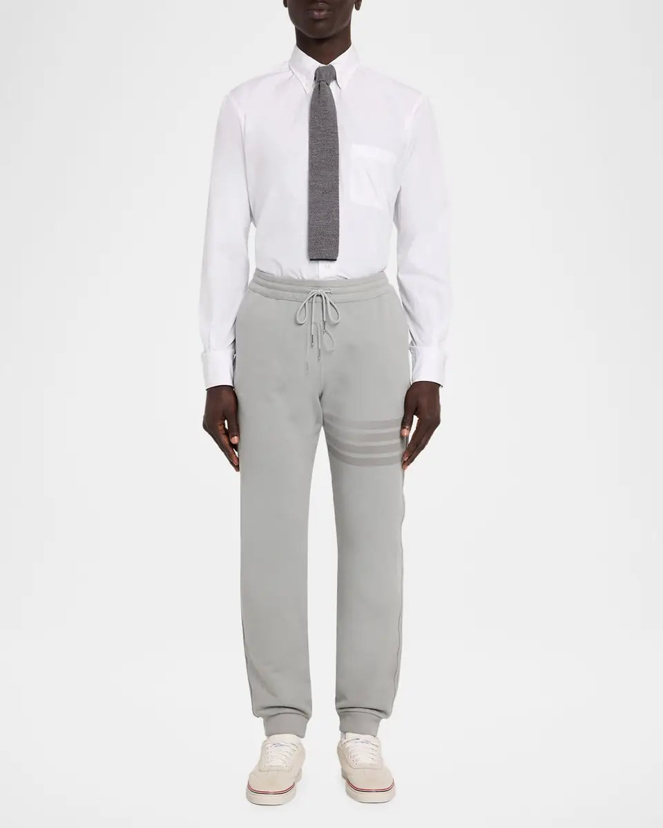 Thom Browne Men's Classic Fit Poplin Button-Down Shirt | Thumbnail 2