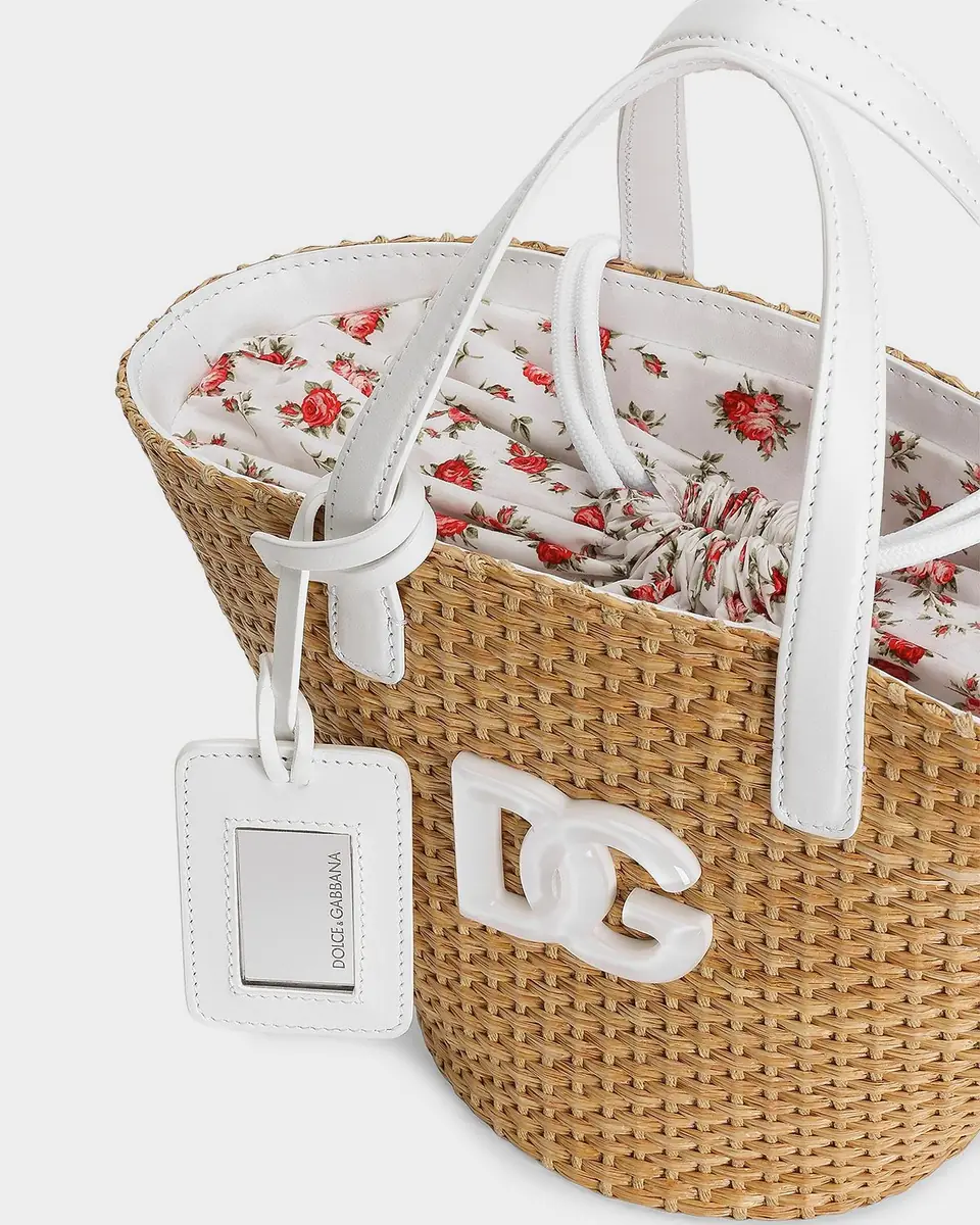 Dolce & Gabbana Kid's Coffa Tote Bag with DG Logo | Thumbnail 4 Dolce & Gabbana Kid's Coffa Tote Bag with DG Logo | Thumbnail 4