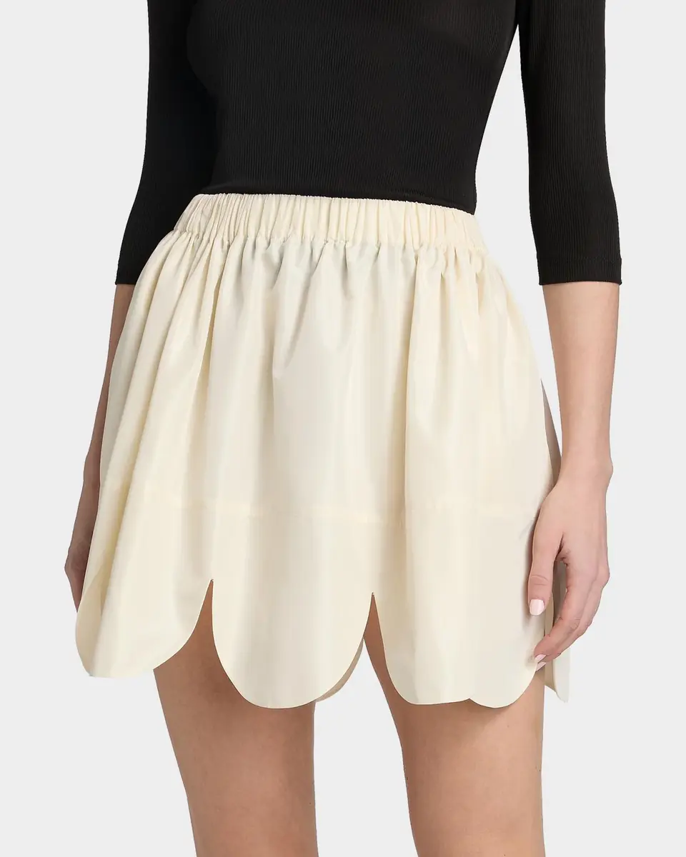Simone Rocha Scalloped Petal Hem Mini Skirt | Thumbnail 3 Simone Rocha Scalloped Petal Hem Mini Skirt | Thumbnail 3
