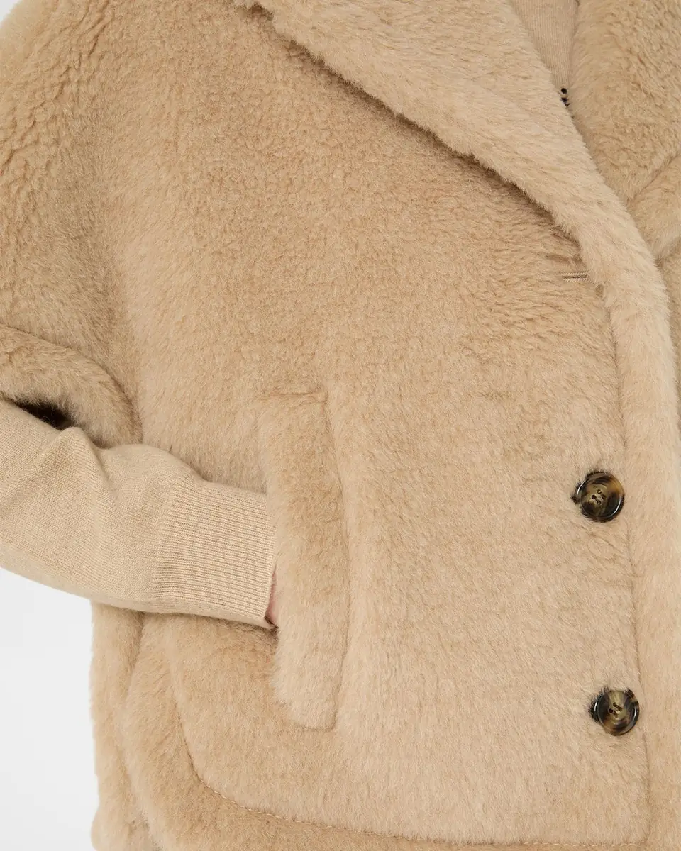 Max Mara Teddy Wool Cape | Thumbnail 5 Max Mara Teddy Wool Cape | Thumbnail 5
