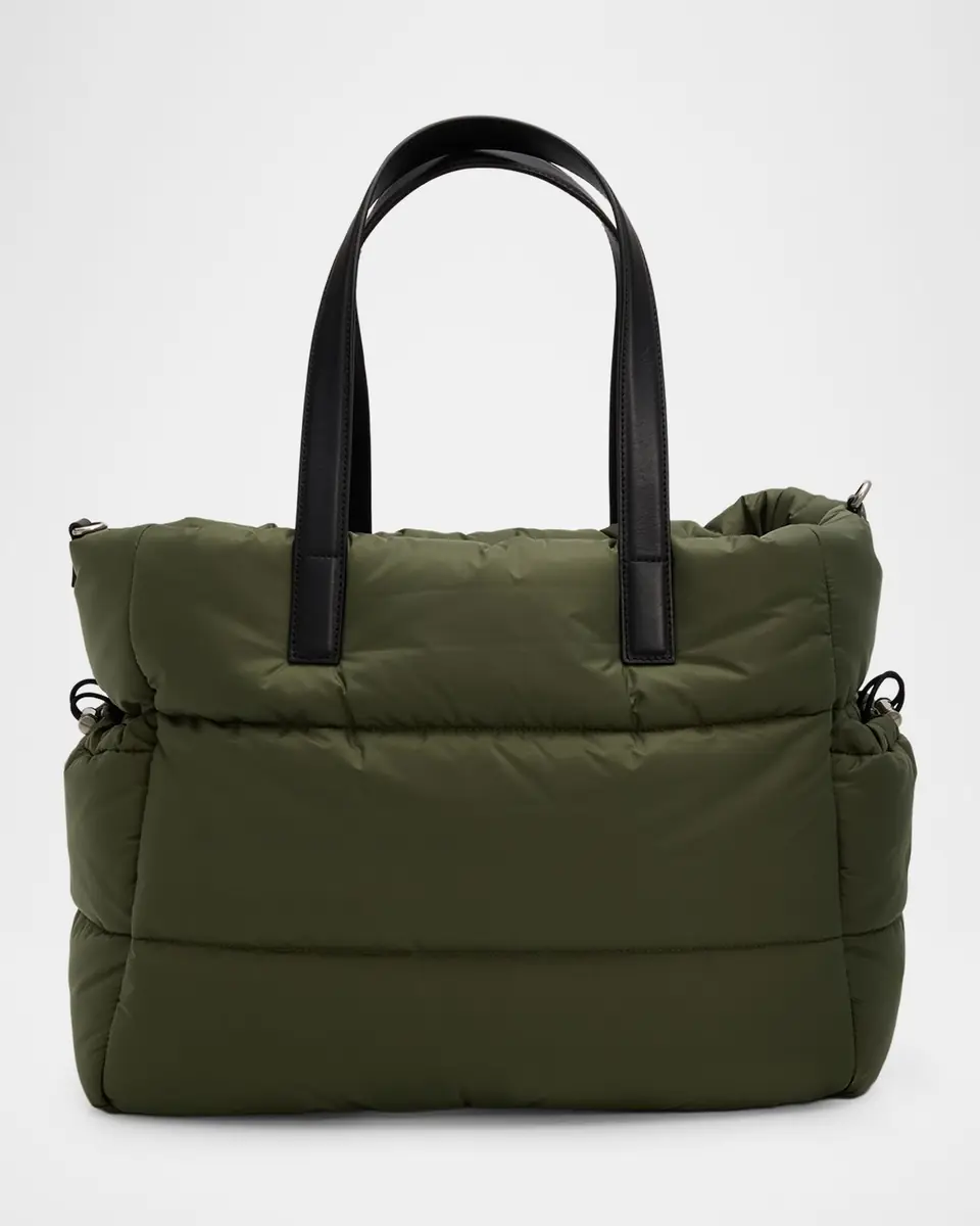 Moncler Padded Logo Diaper Bag | Thumbnail 3 Moncler Padded Logo Diaper Bag | Thumbnail 3