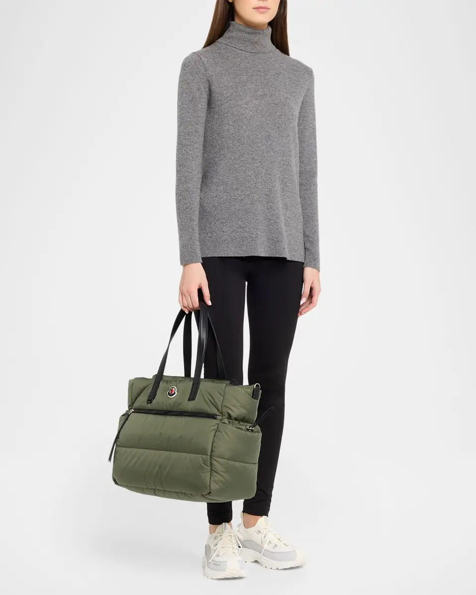 Moncler Padded Logo Diaper Bag | Thumbnail 5 Moncler Padded Logo Diaper Bag | Thumbnail 5