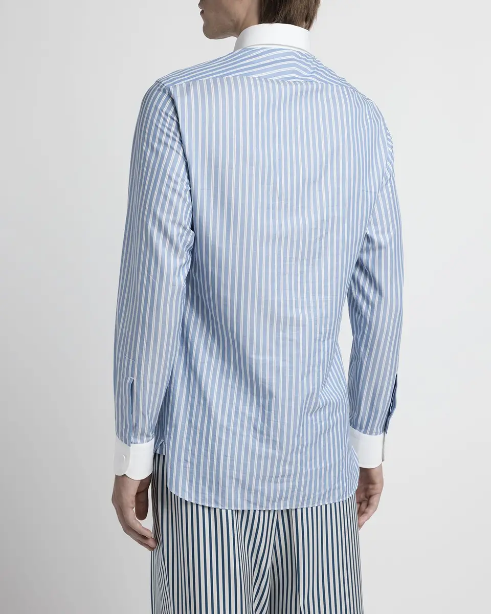 TOM FORD Men 's Wide Stripe Classic-Fit Shirt | Image 1 TOM FORD Men 's Wide Stripe Classic-Fit Shirt | Image 1