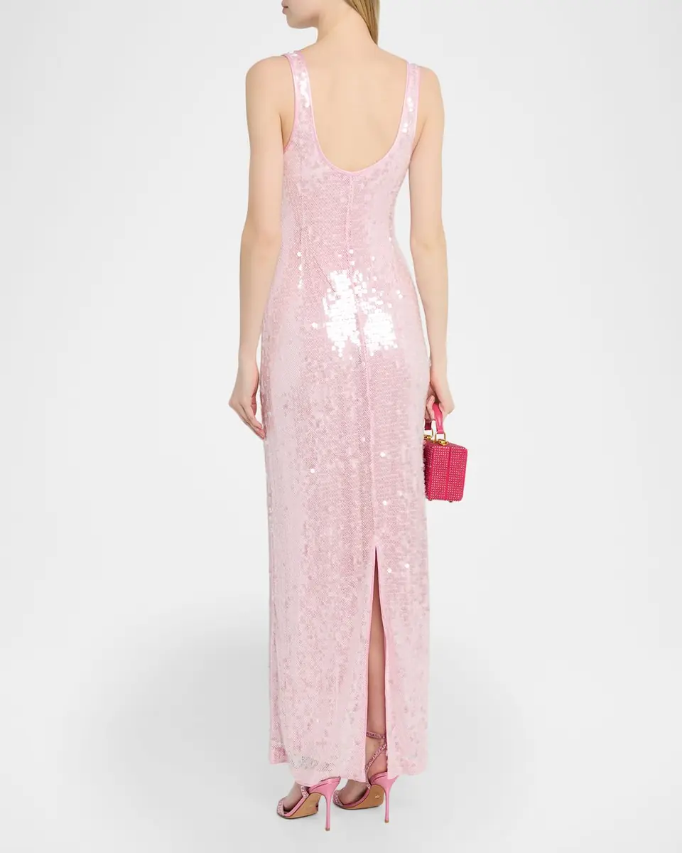 SIMKHAI Bex Sequined Tank Dress | Thumbnail 2