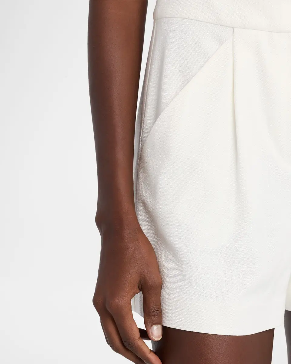 Veronica Beard Marbeau Pleated Shorts | Thumbnail 5 Veronica Beard Marbeau Pleated Shorts | Thumbnail 5