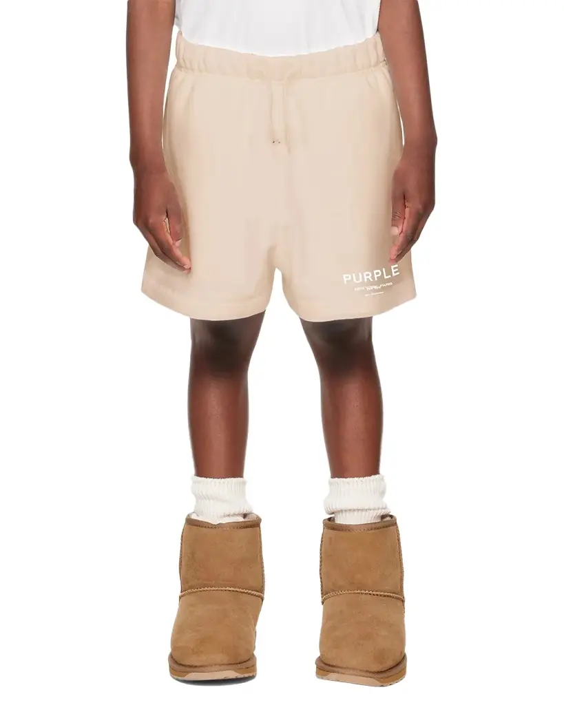 PURPLE Boy 's MWT Cotton Fleece Shorts, Size 4-12 | Image 1 PURPLE Boy 's MWT Cotton Fleece Shorts, Size 4-12 | Image 1