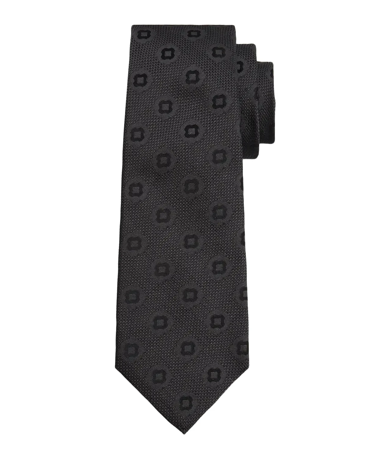 Kiton Men's Geometric Silk Jacquard Tie