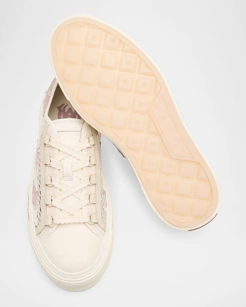 Amiri Mesh Stars Court Low-Top Sneakers | Thumbnail 4 Amiri Mesh Stars Court Low-Top Sneakers | Thumbnail 4