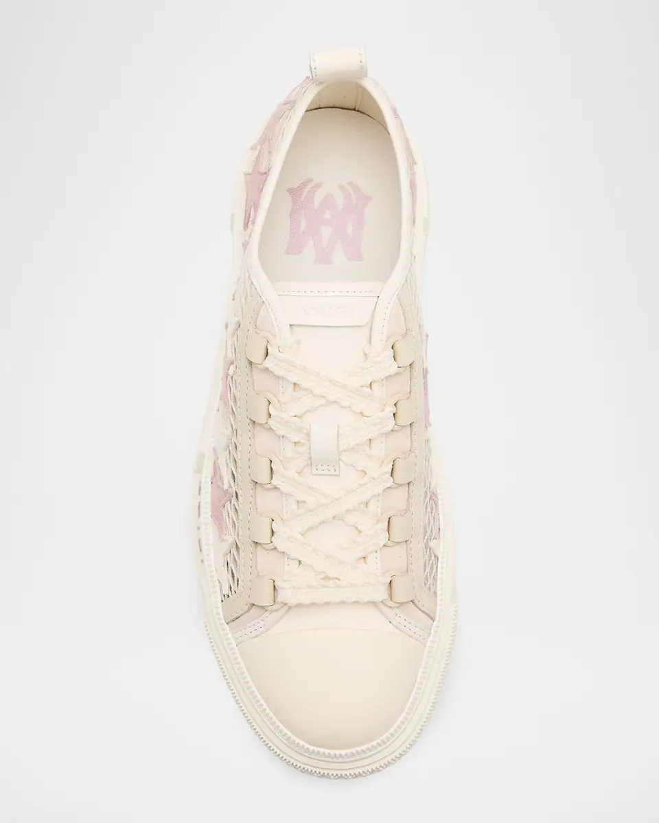 Amiri Mesh Stars Court Low-Top Sneakers | Thumbnail 5 Amiri Mesh Stars Court Low-Top Sneakers | Thumbnail 5